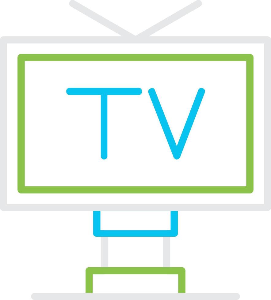 Tv Creative Icon Design vector