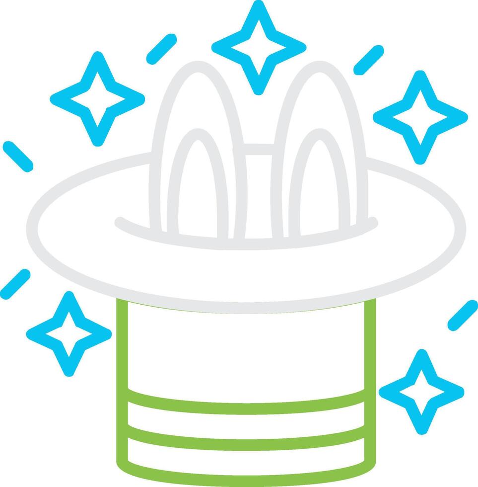 Magic Trick Creative Icon Design vector