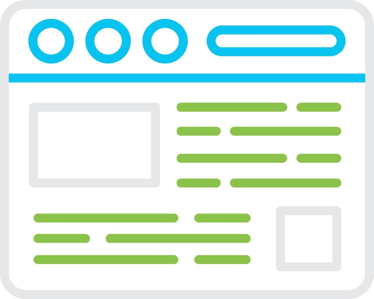 Browser Creative Icon Design vector