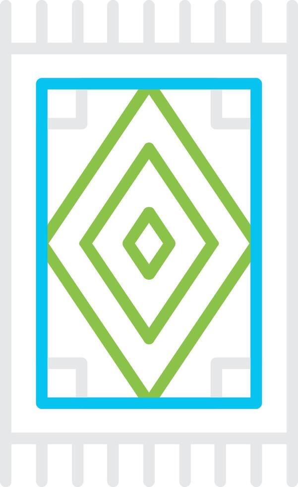 Rug Bin Creative Icon Design vector