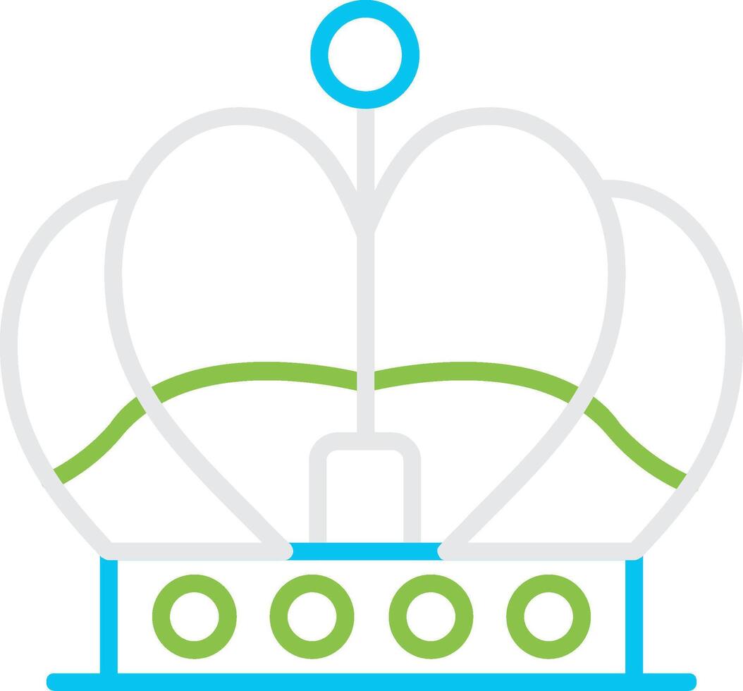 Crown Creative Icon Design vector