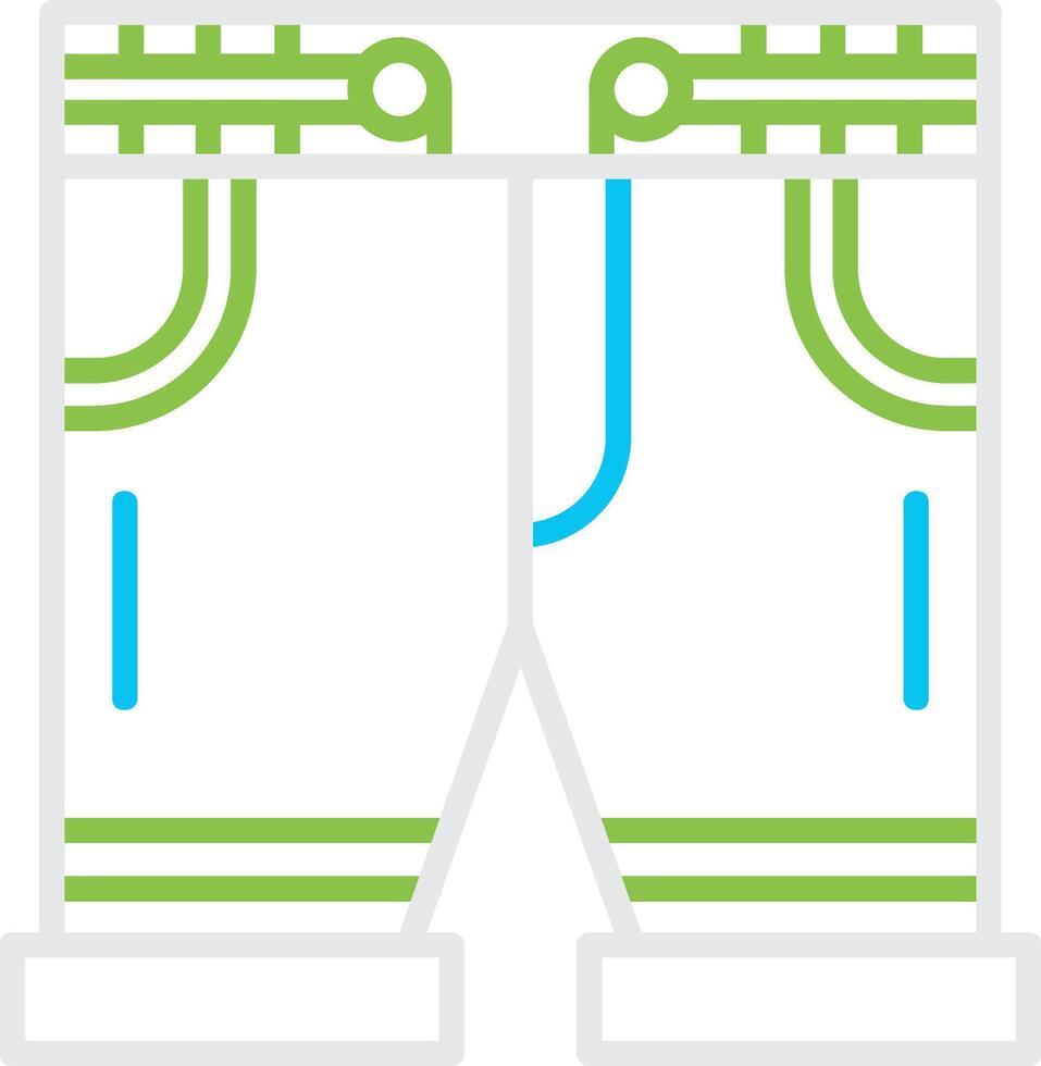 Shorts Creative Icon Design vector