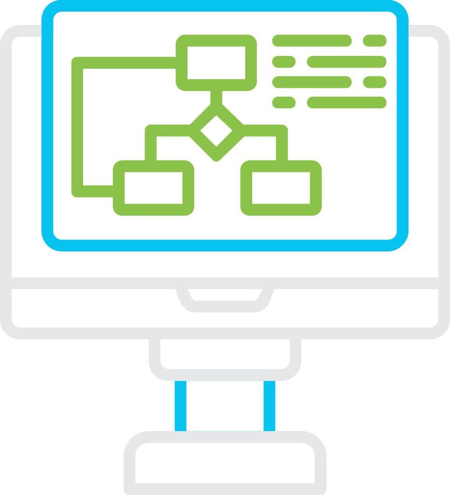 Algorithm Bin Creative Icon Design vector