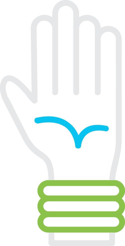 Wristband Creative Icon Design vector