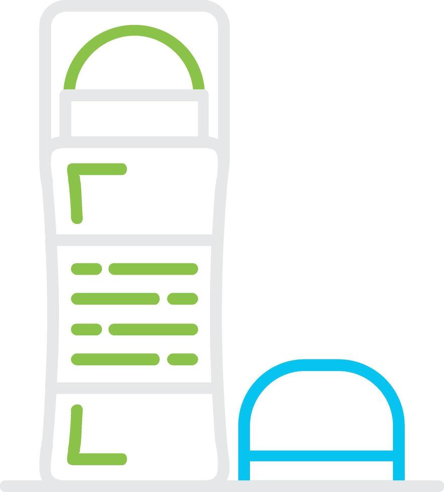 Deodorant Creative Icon Design vector