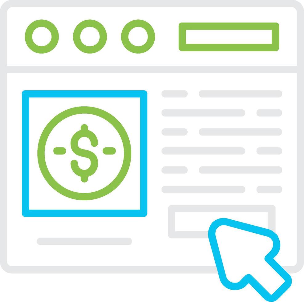Online Donation Creative Icon Design vector