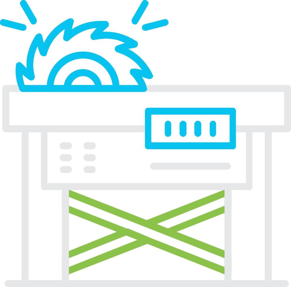 Sawmill Creative Icon Design vector