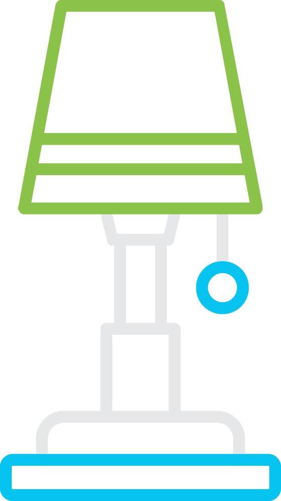 Lamp Bin Creative Icon Design vector
