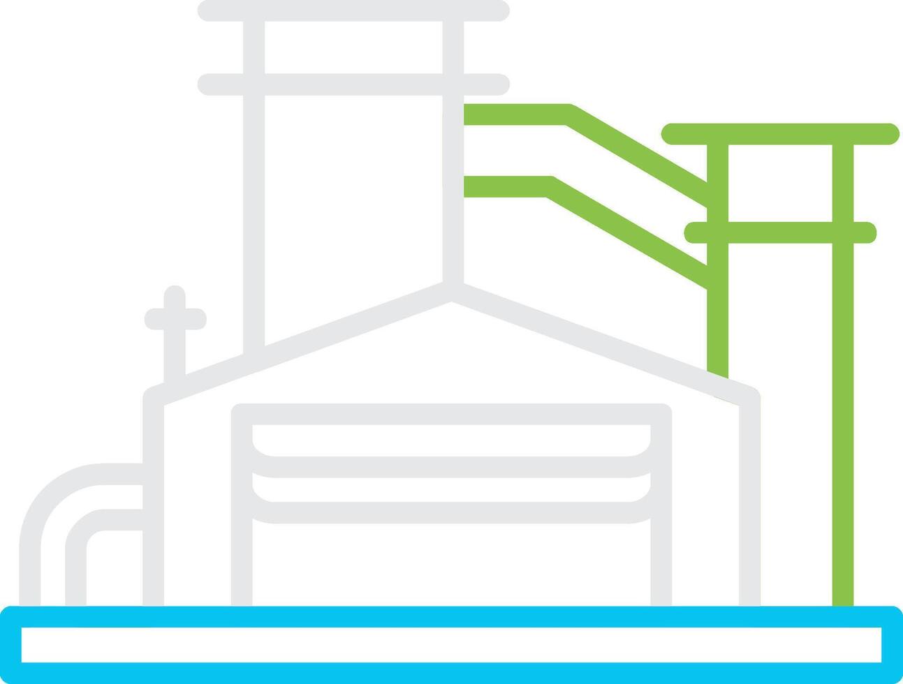 Factory Creative Icon Design vector