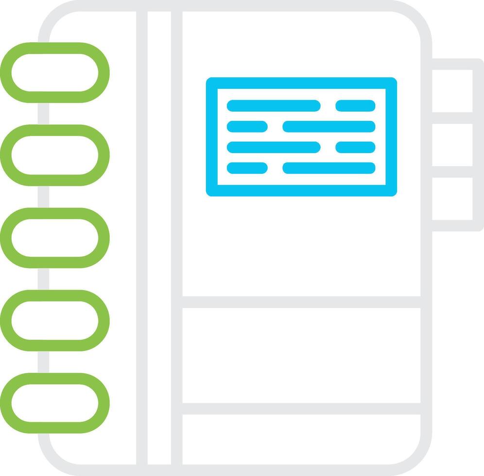 Notebook Creative Icon Design vector