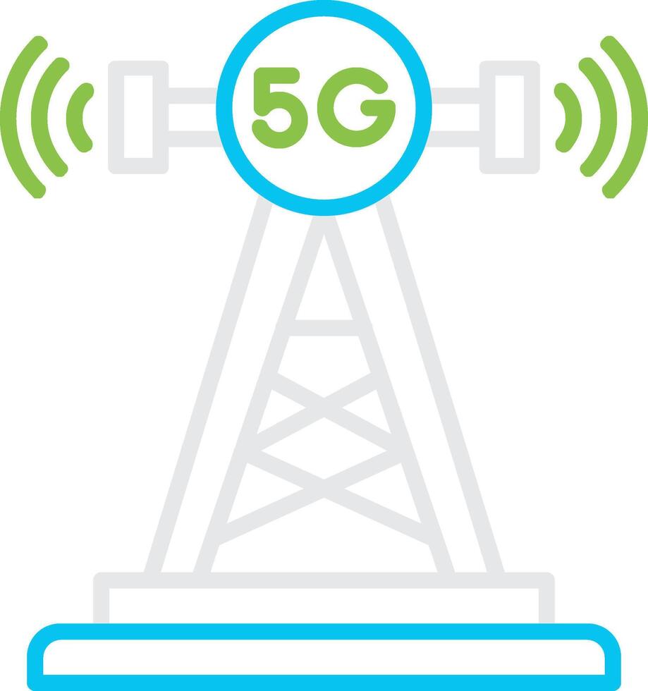 Antenna Creative Icon Design vector