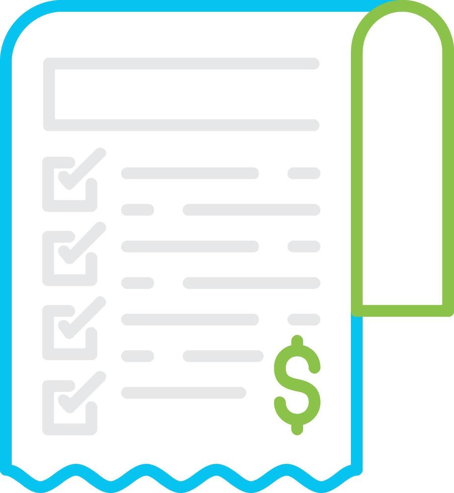 Bill Creative Icon Design vector