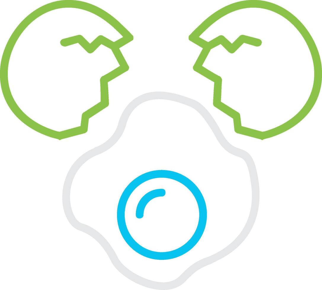 Egg Bin Creative Icon Design vector