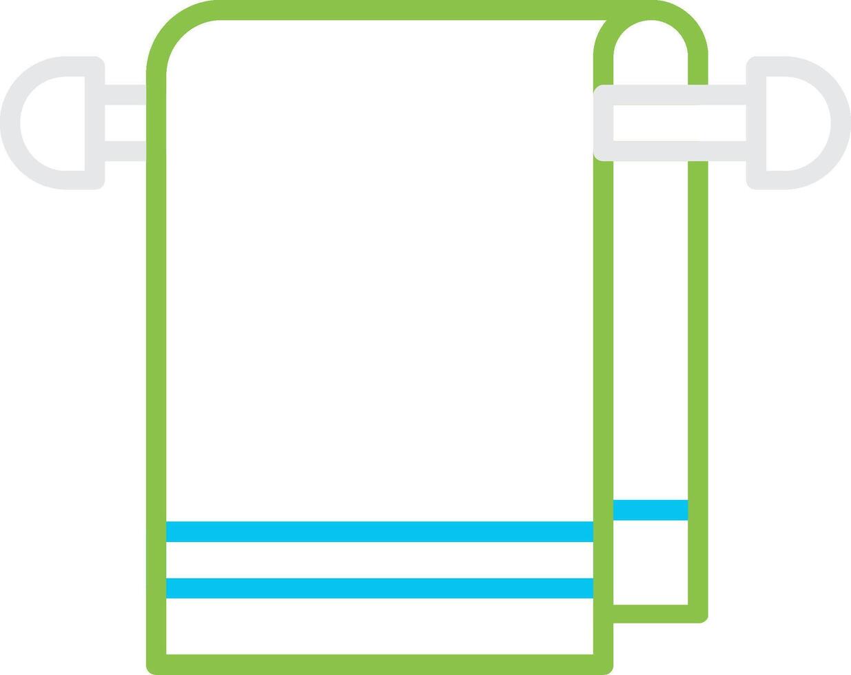 Towel Creative Icon Design vector