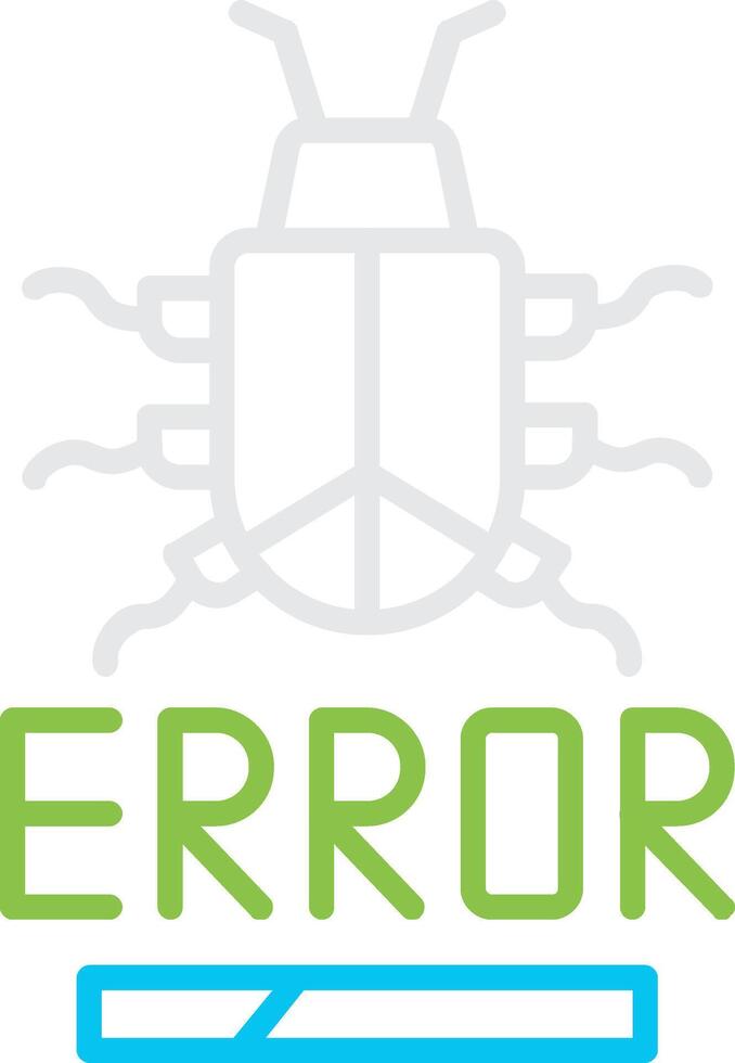 Bug Creative Icon Design vector