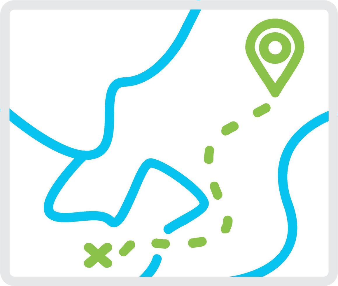 Location Creative Icon Design vector