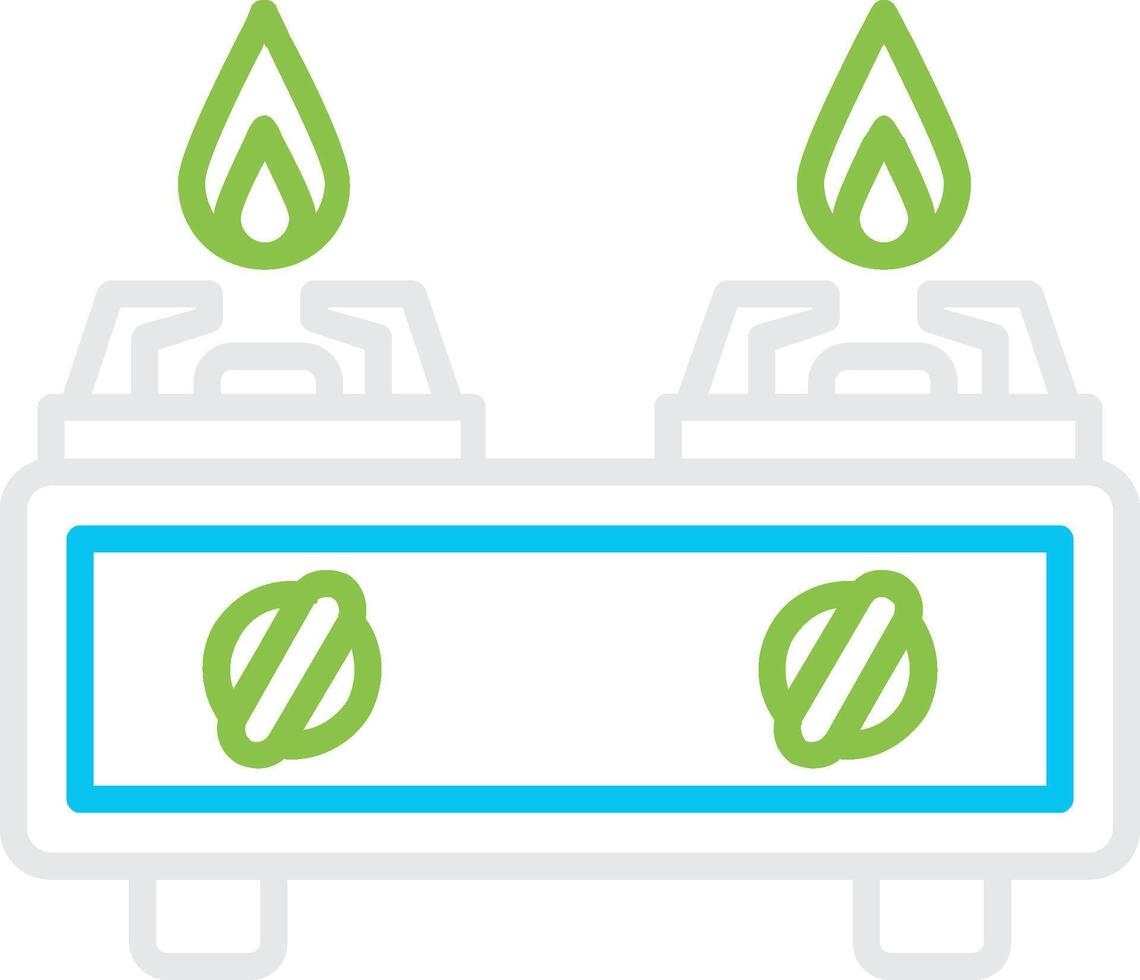 Stove Bin Creative Icon Design vector