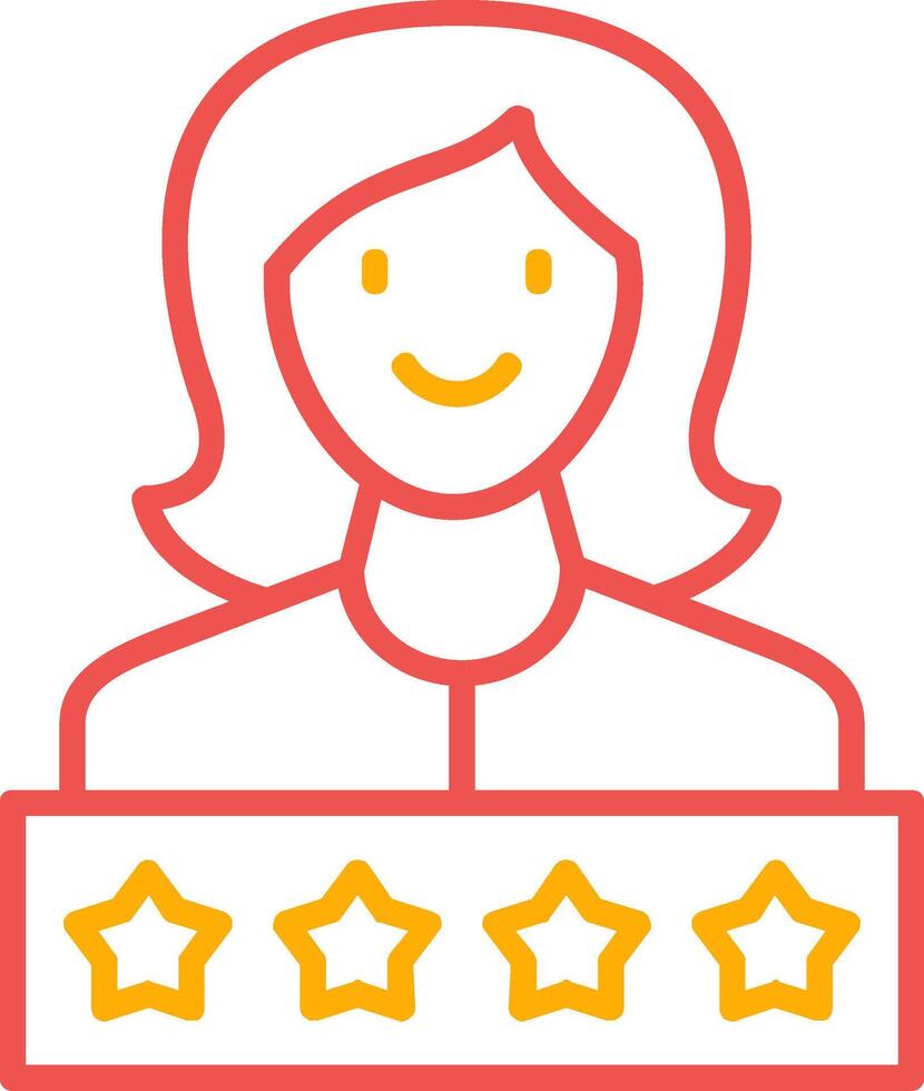 Customer Satisfaction Creative Icon Design vector