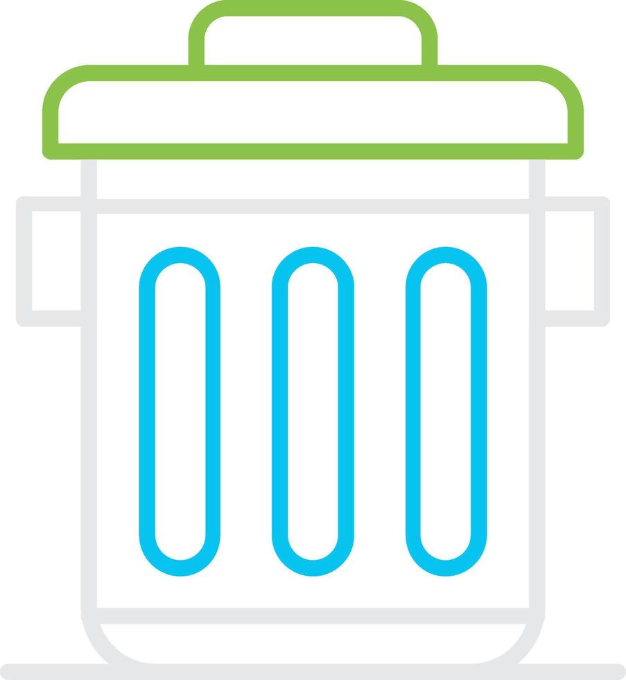 Garbage Creative Icon Design vector