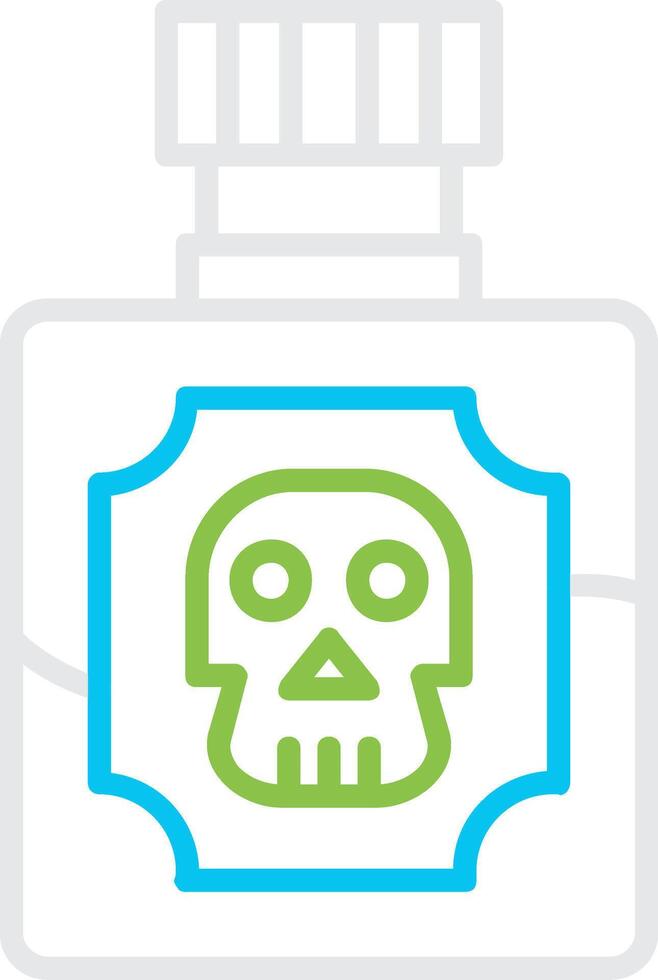 Poison Bin Creative Icon Design vector