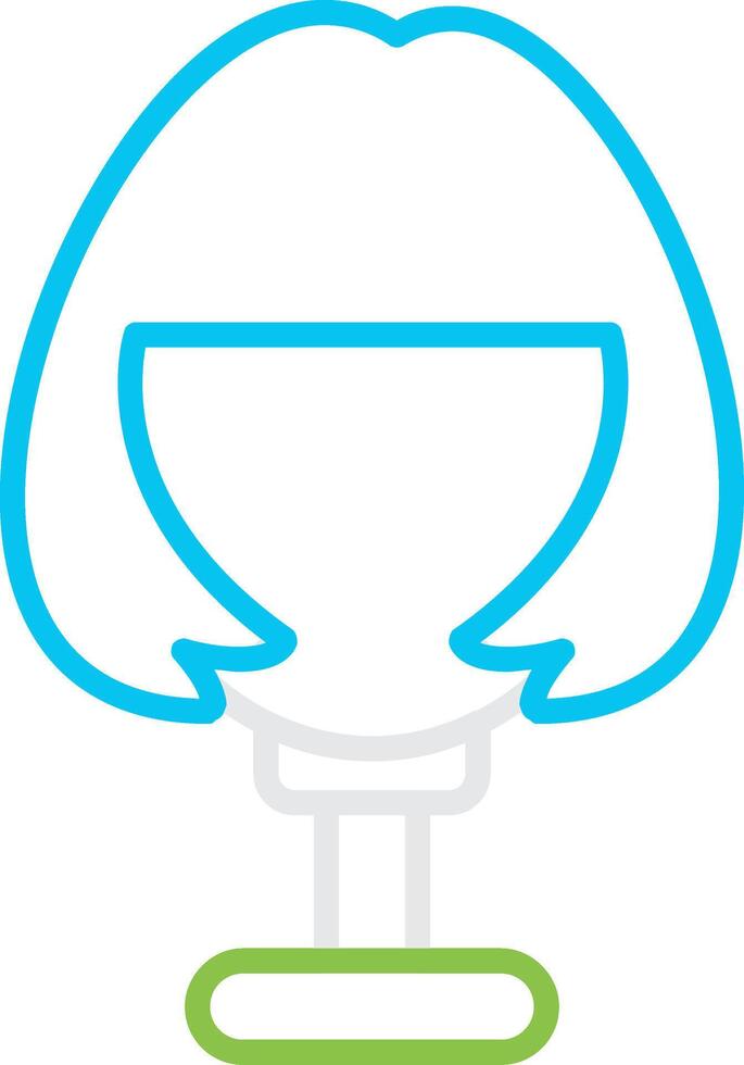 Wig Creative Icon Design vector