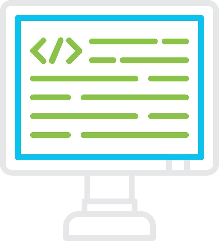 Code Creative Icon Design vector