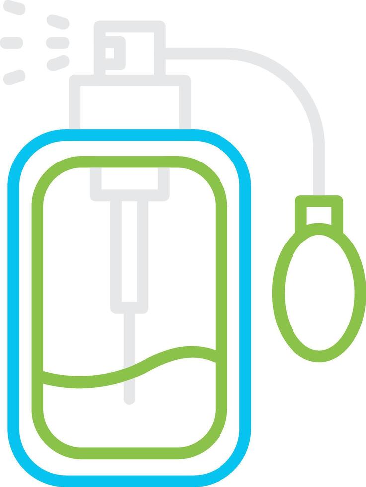 Perfume Creative Icon Design vector