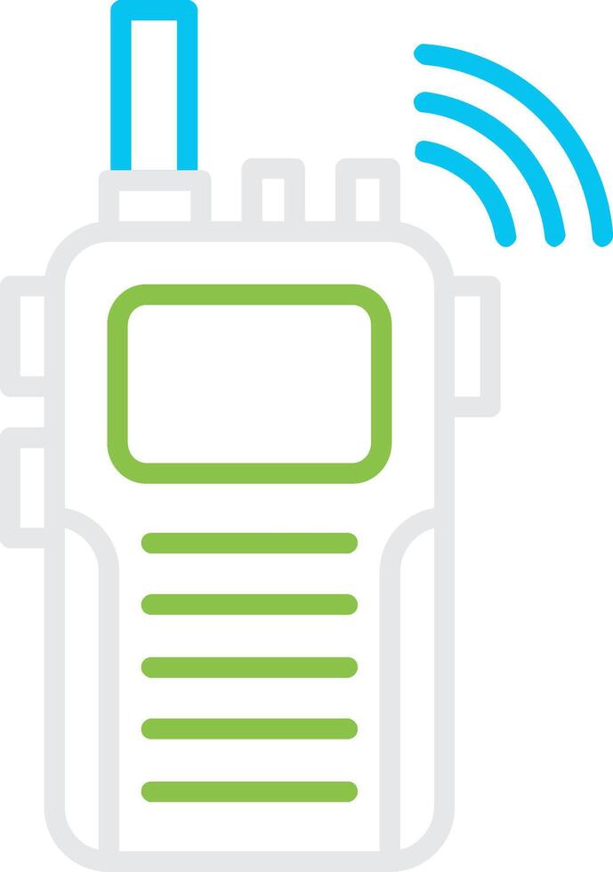 Walkie Talkies Creative Icon Design vector