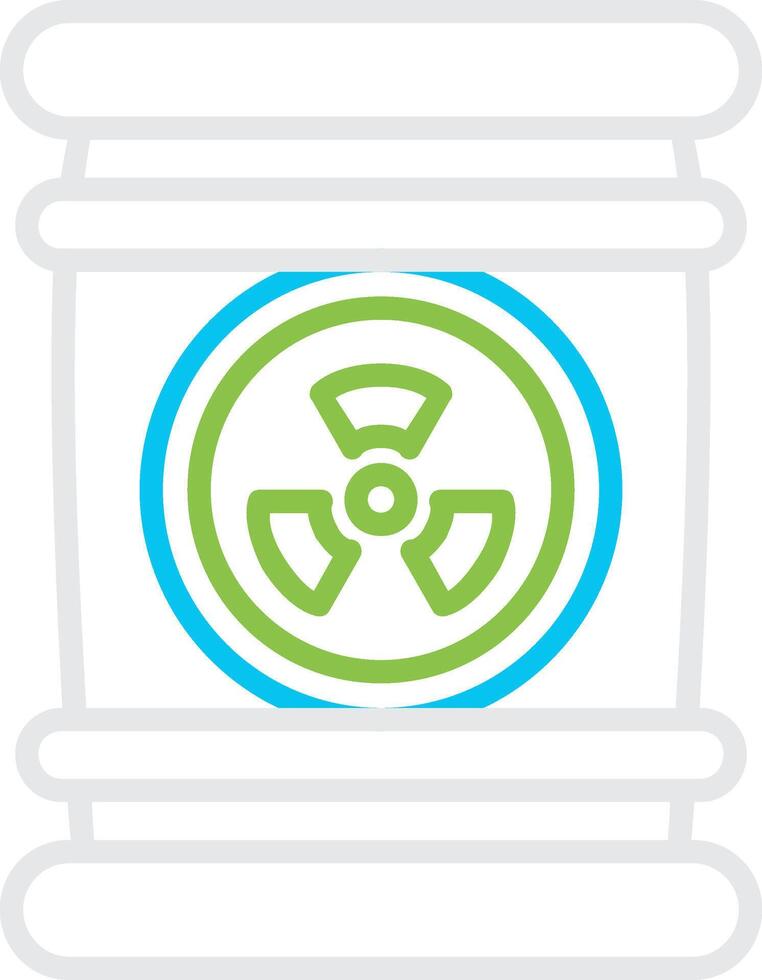 Nuclear Creative Icon Design vector