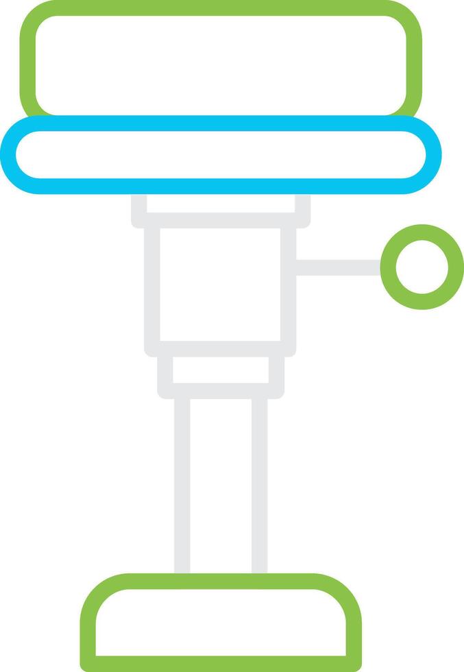 Bar Stool Creative Icon Design vector