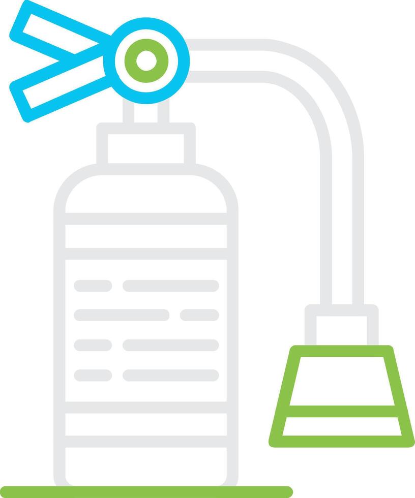 Fire Extinguisher Creative Icon Design vector