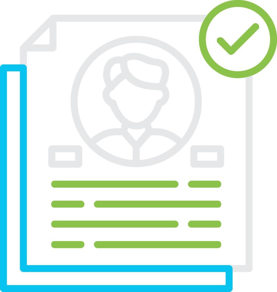 Hired Creative Icon Design vector