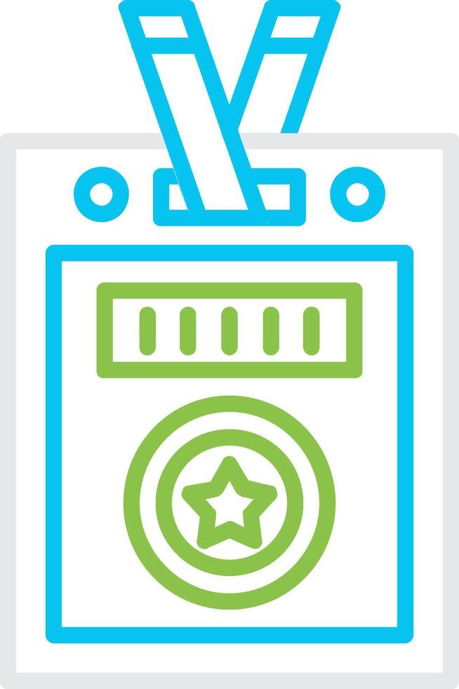 Vip Pass Creative Icon Design vector