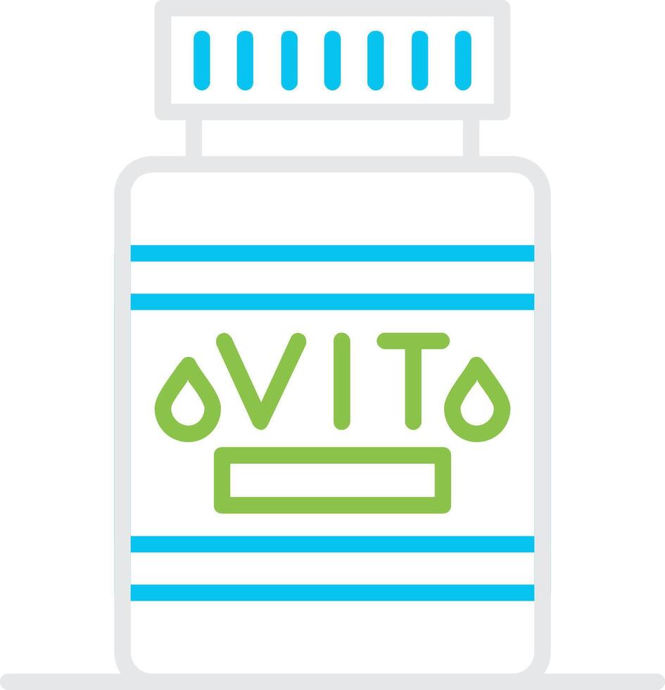 Vitamin Creative Icon Design vector