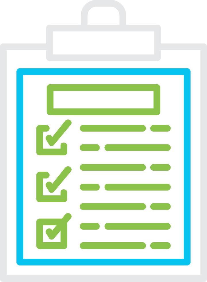 Checklist Creative Icon Design vector