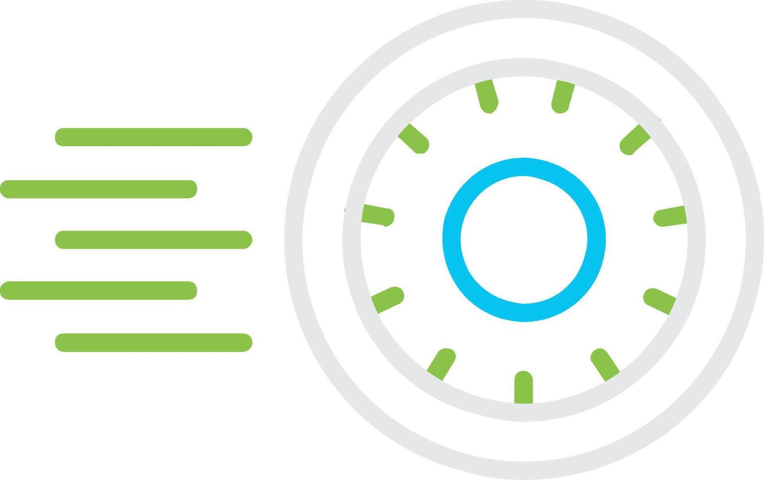 Frisbee Creative Icon Design vector