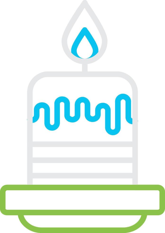 Candle Creative Icon Design vector