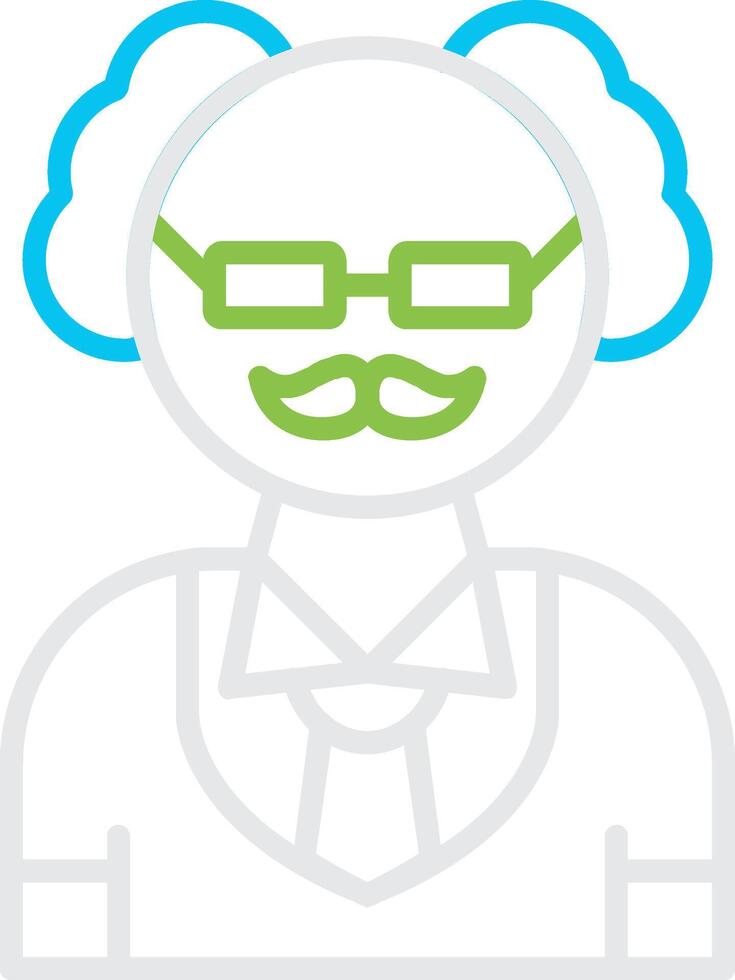 Professor Creative Icon Design vector