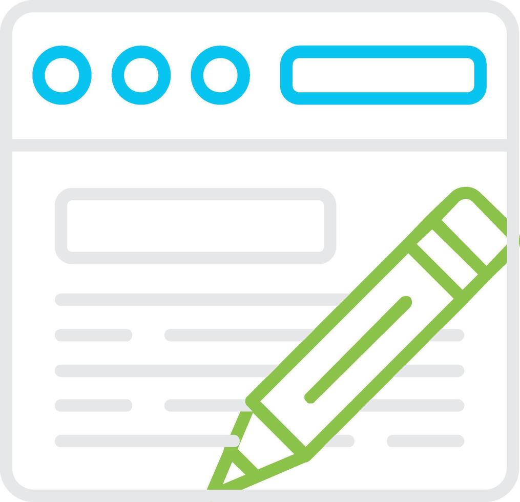 Blog Bin Creative Icon Design vector
