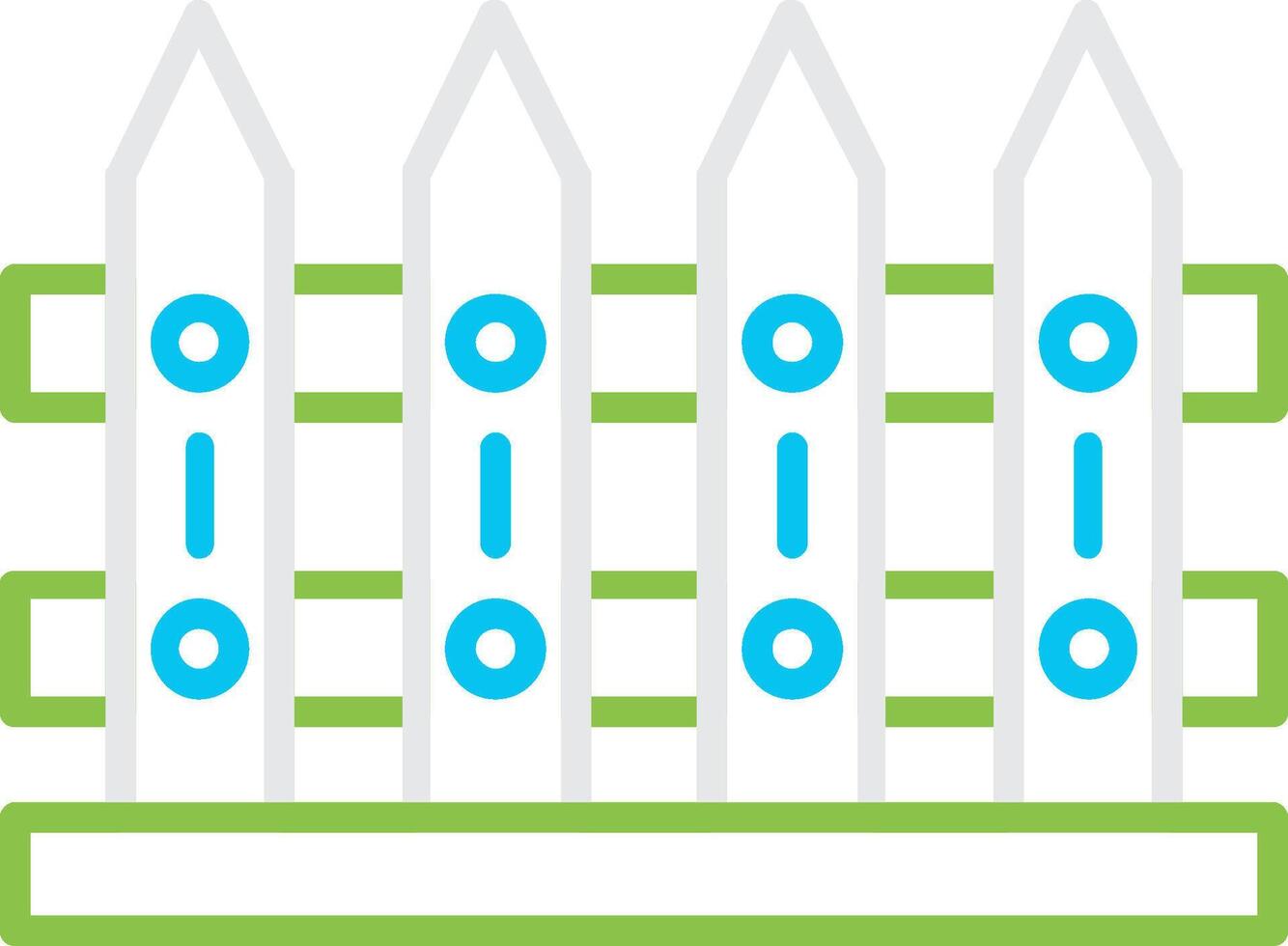 Fence Creative Icon Design vector