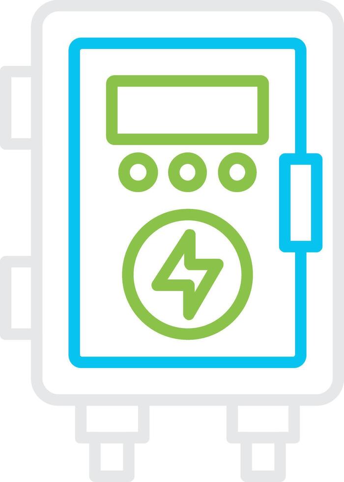 Fuse Box Creative Icon Design vector