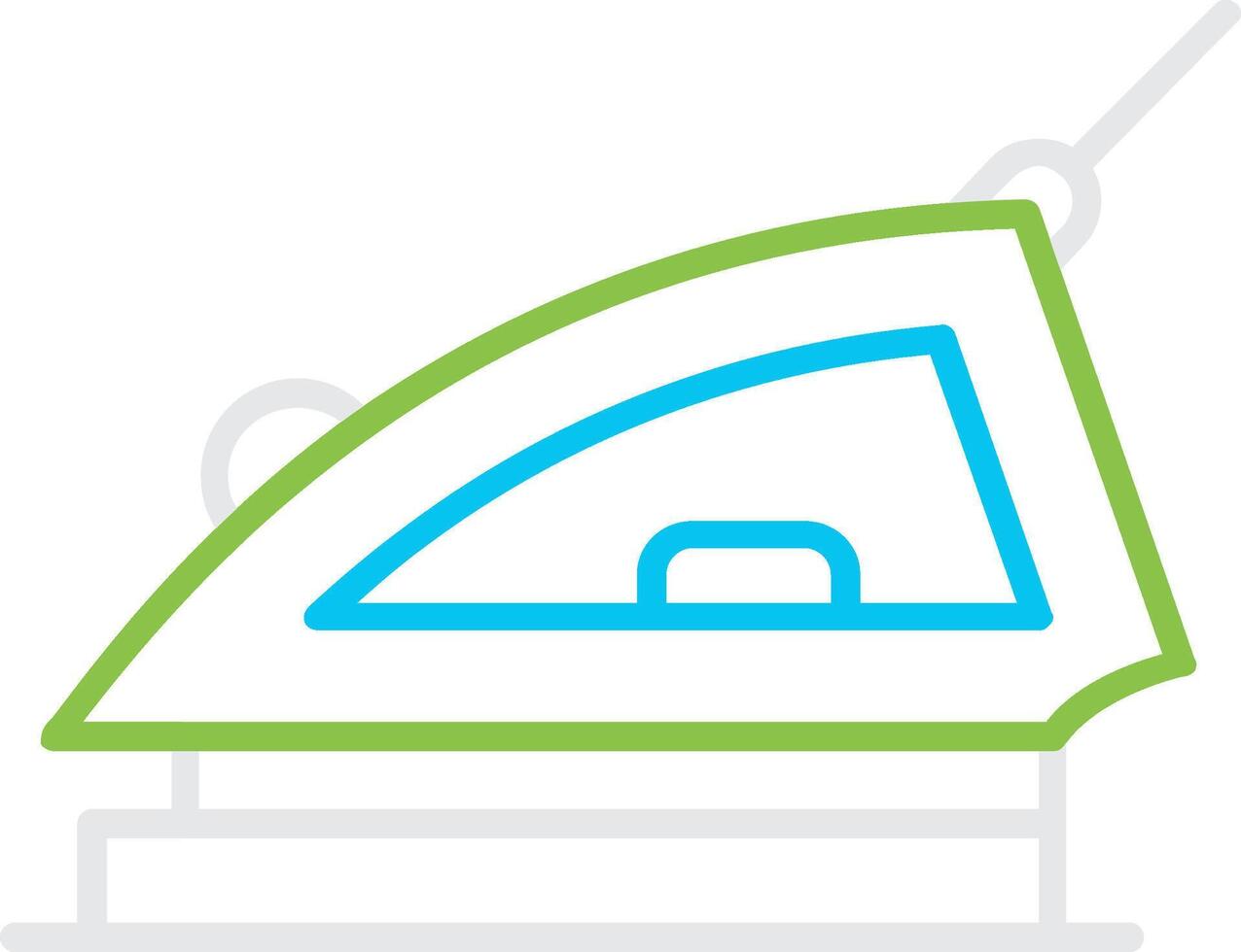 Iron Creative Icon Design vector