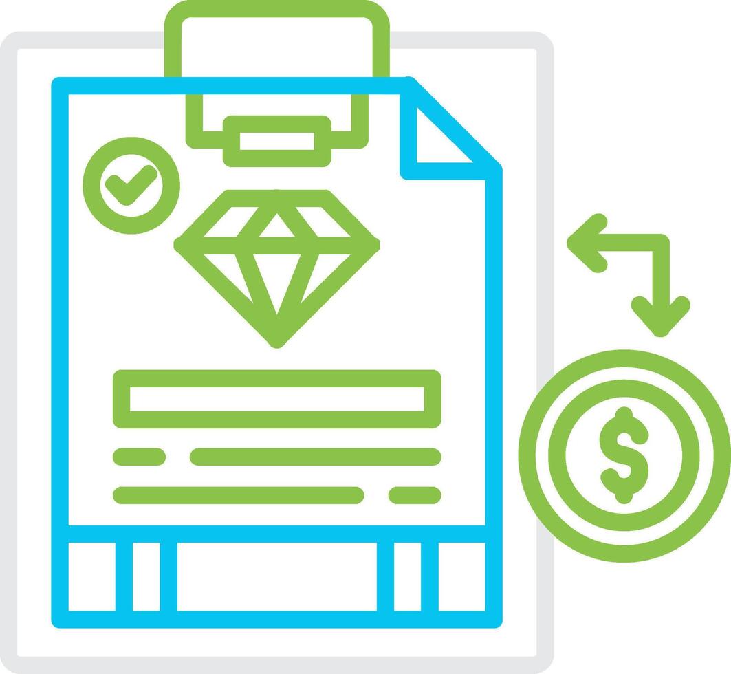 Pledge Creative Icon Design vector