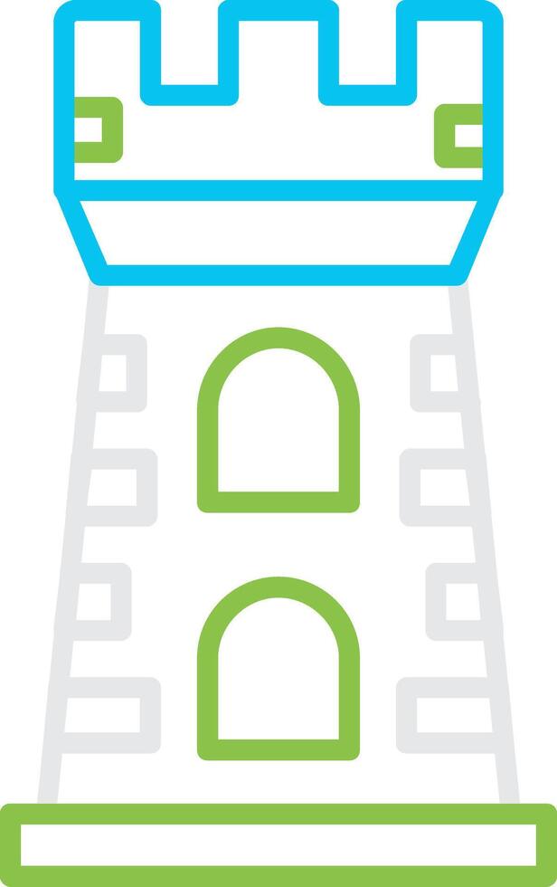Tower Creative Icon Design vector