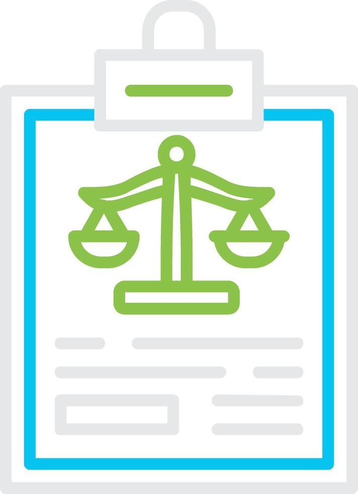 Lawsuit Bin Creative Icon Design vector