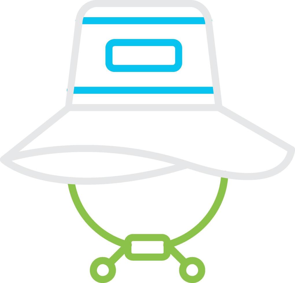 Sun Hat Creative Icon Design vector