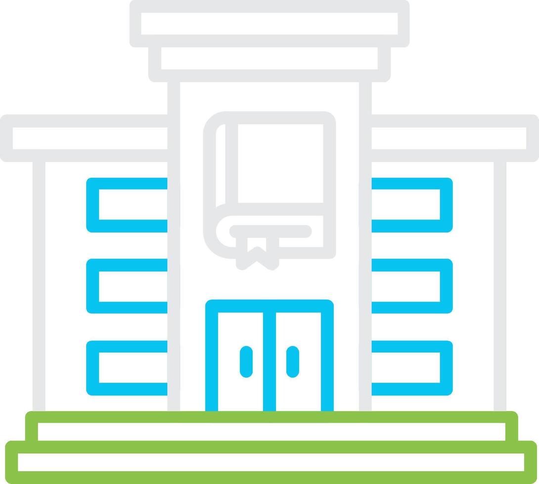 Library Creative Icon Design vector