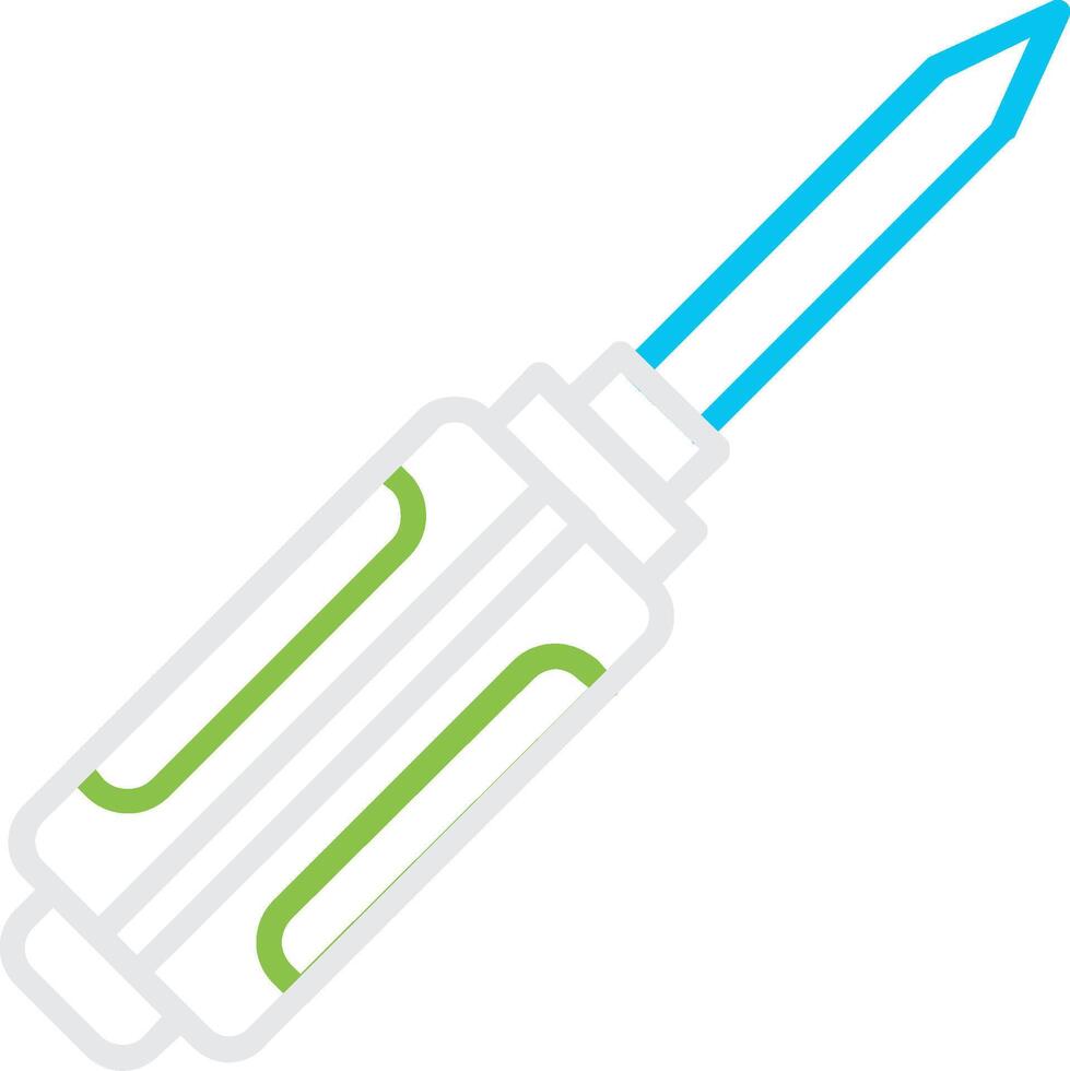 Screwdriver Bin Creative Icon Design vector