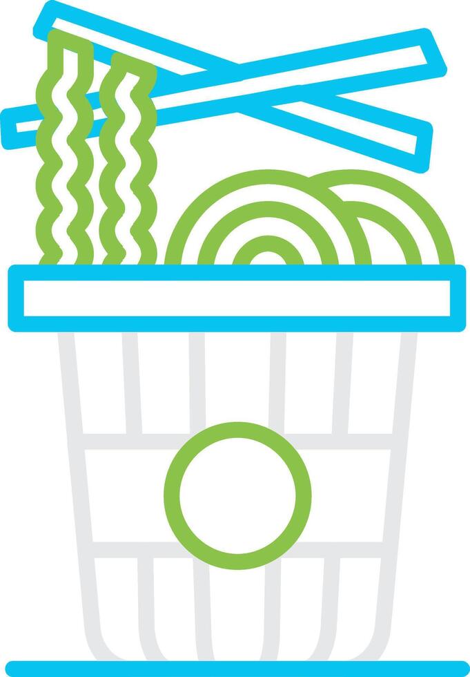 Noodles Creative Icon Design vector