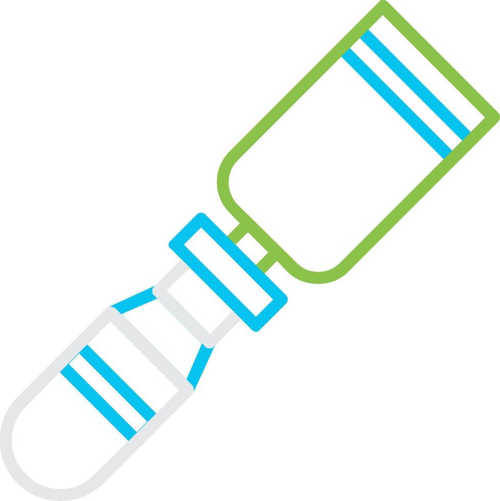 Chisel Bin Creative Icon Design vector